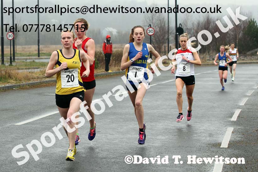 Womens relay, Elswick Harriers Relays, Newburn, Newcastle. Photo: David T. Hewitson/Sports for All Pics